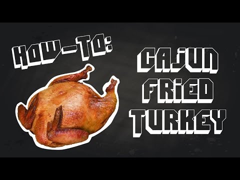 How To Fry A Turkey - Cajun Style