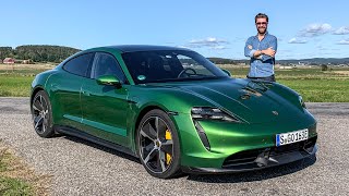 NEW Porsche Taycan Turbo S 2020 - FIRST DRIVE!