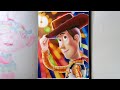 Asmr drawing woody from toy story 4 sketchbook disneyart asmr