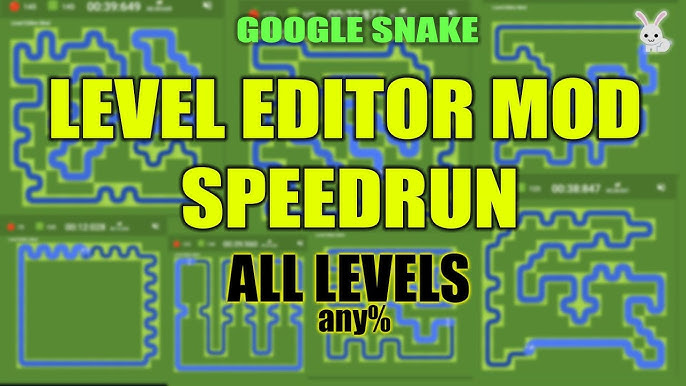 Google Snake Speedrun for the New Year 