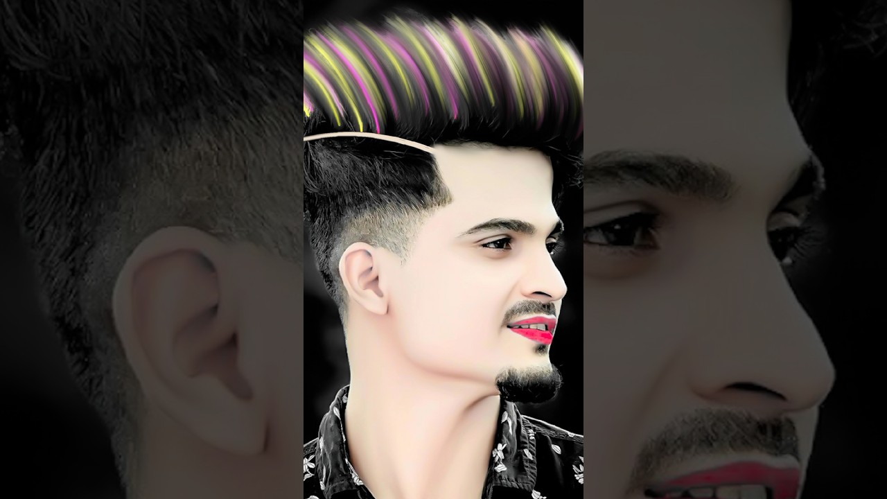 Hard Hair Colour With Sketchbook Tutorial 