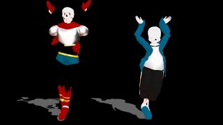 Undertale MMD - SkeletonDansen