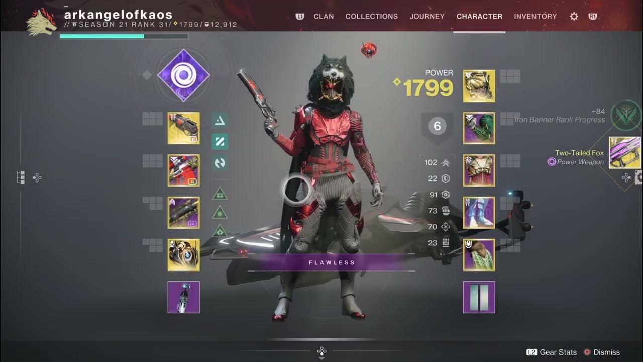 TwoTailed Fox Catalyst Drop Iron Banner (Third Tail Destiny 2