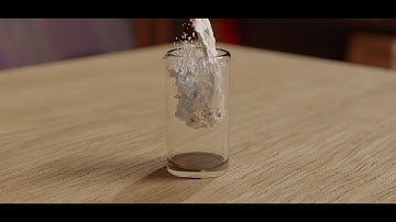 Blender apic fluid simulation  test
