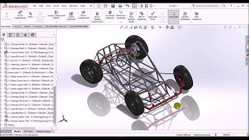 SOLIDWORKS Formula Car Suspension