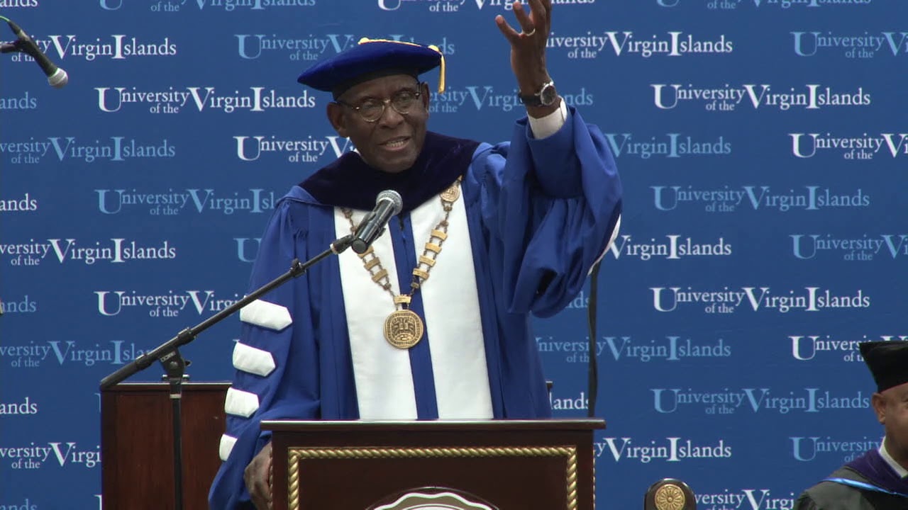 University of the Virgin Islands' President gives Address at