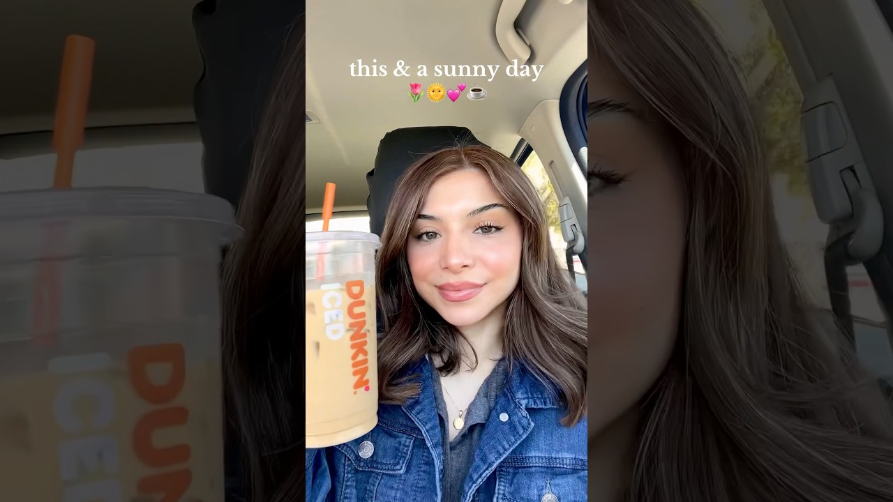 LETS GRAB AN ICED COFFEE WITH ME☕️🌷🌞 