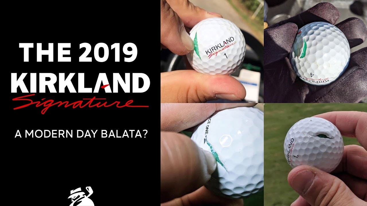 2019 Kirkland Golf Ball The Modern Balata? YouTube