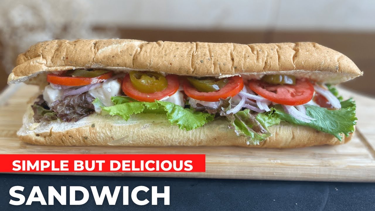 Easy But Delicious Paneer Footlong Bread Sandwich Like Subway At Home |