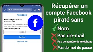 Comment récupérer un compte Facebook piraté sans e-mail ni numéro de téléphone (2023).