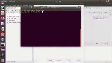 Cross compilation toolchain in eclispe ide