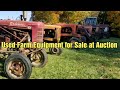 Used Farm Equipment for Sale at Auction