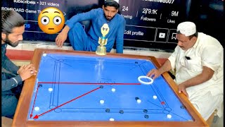 Open Challenge￼ Final match Carrom board king in the world  Jam Ali & Shah G Full video no skip plz screenshot 3