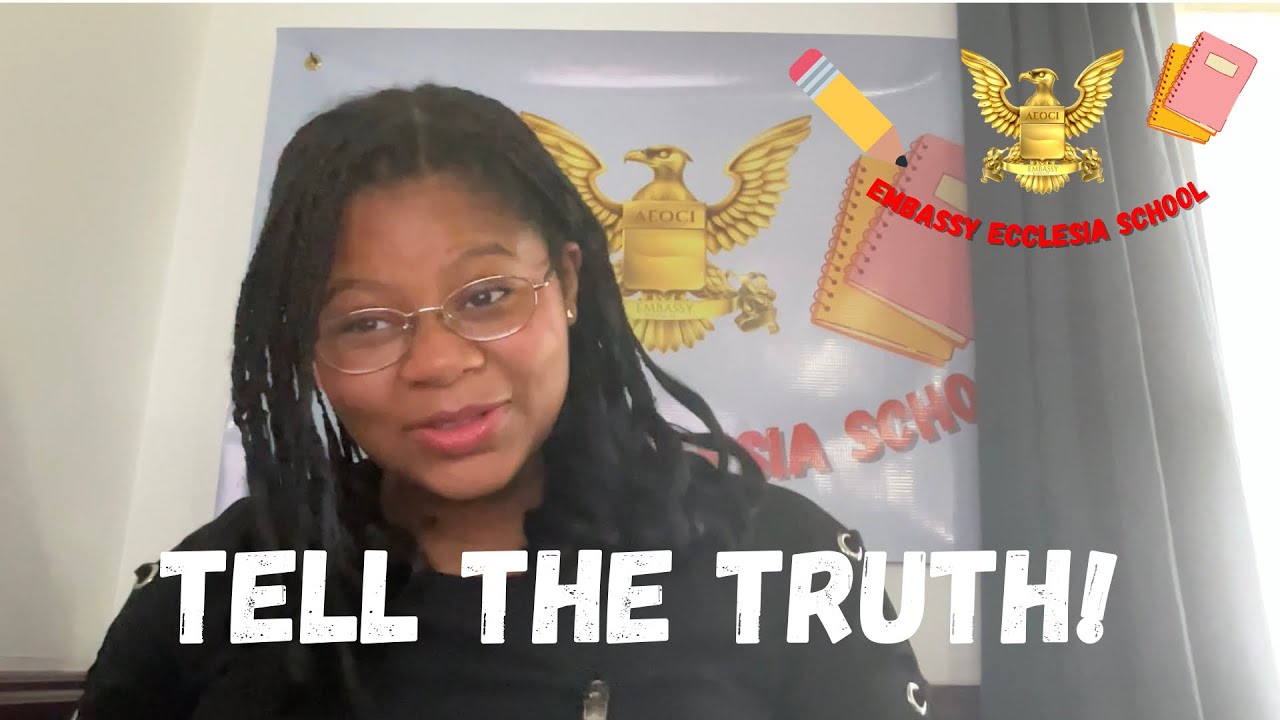 Why is it wrong to lie? | Embassy Ecclesia School | Let’s see what ...