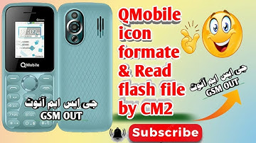 QMobile icon formate cm2 | QMobile icon flash file | QMobile icon unlock cm2 | QMobile icon boot key