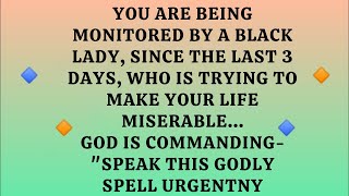 Angel message: YOU ARE BEING MONITORED BY A BLACK💌 God message || Universe message