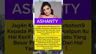 J4ngan Bohong Ashanty news
