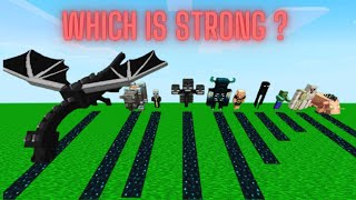 Sculk Generation by All Mobs in Minecraft - Which Mob Will generate more Strong ?