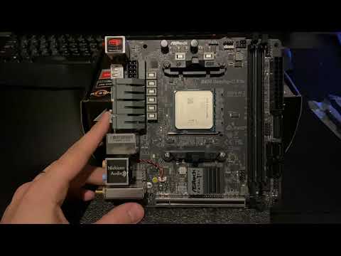 AMD AsRock Fatal1ty B450 Gaming-ITX/AC Motherboard Overview for AM4 Ryzen CPUs