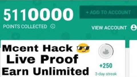 Increase Mcent Browser Points in 2min