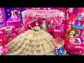 10 Minutes Satisfying with Unboxing Barbie Cute Princess House & Swing Slide Review Toys|ASMR