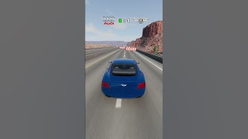 Audi A8 vs Bentley Continental GT #beamngdrive #shorts