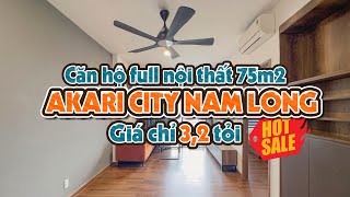 Akari City Nam Long | Căn hộ full nội thất, nhà cực mới giá chỉ 3,2 tỷ