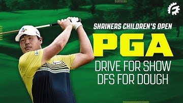DRAFTKINGS PGA DFS FIRST LOOK THIS WEEK (SHRINERS CHILDREN