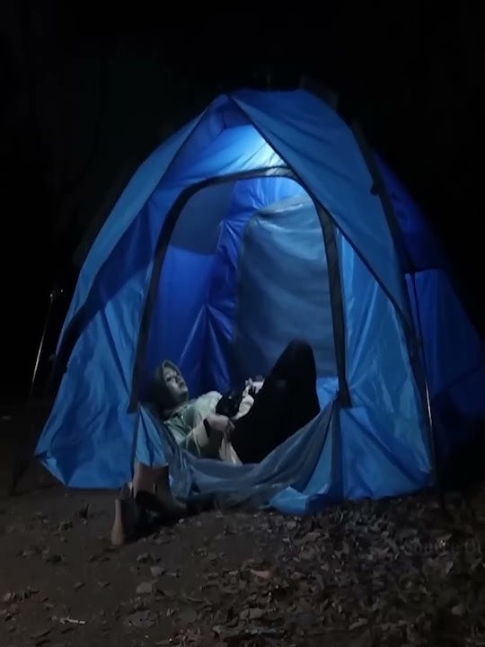 DIGOYANG KOLOR IJO SOLO CAMPING #shortsvideo #solocamping #solocampinghoror