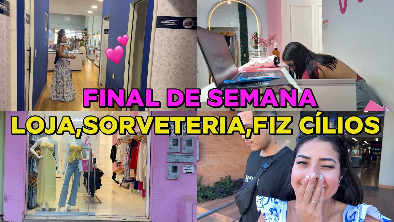 VLOG: LOJA | PASSEIO | ALIMENTAÇÃO | ROTINA SE UMA DONA DE LOJA DE BAIRRO 