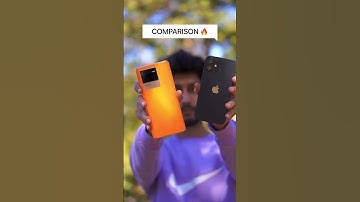 iQOO NEO 6 5G VS iPHONE 12 | CAMERA COMPARISON 🔥