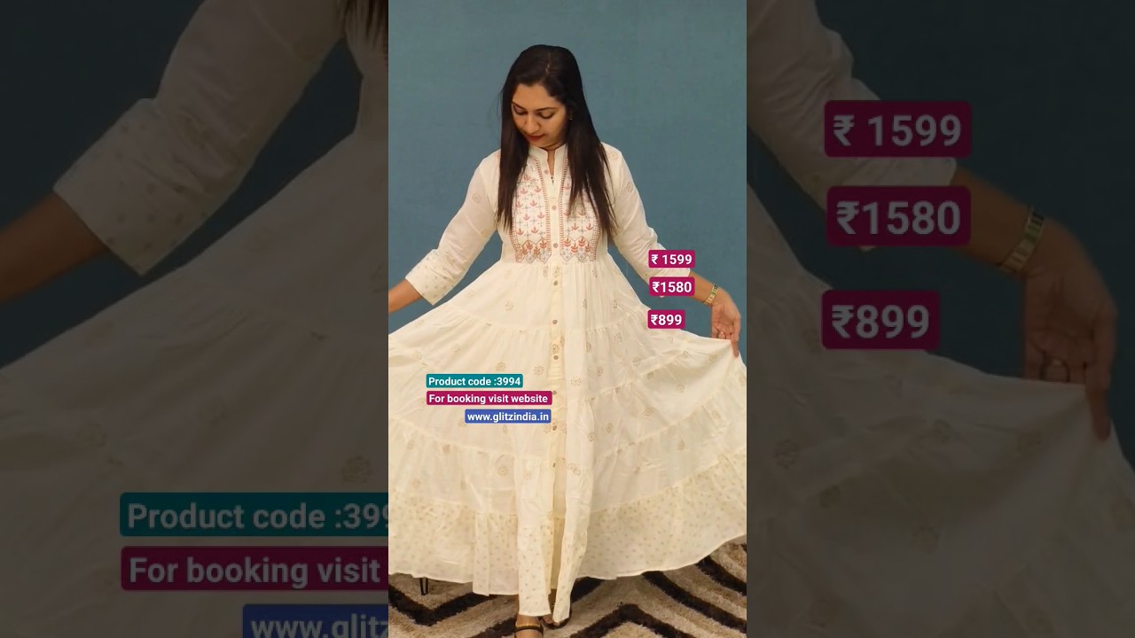 GEORGETTE KURTIS COLLECTIONS || 𝐕𝐈𝐃𝐄𝐎#1̼0̼61 || #𝐆𝐋𝐈𝐓𝐙𝐈𝐍𝐃𝐈𝐀  - YouTube