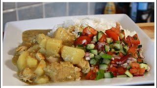 SUNDAY DINNER CURRY CHICKEN WITH COCONUT MILK & POTATOES + THAI GREEN CURRY | CHEF RICARDO COOKING