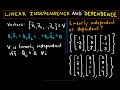 Linear Independence and Linear Dependence, Ex 2