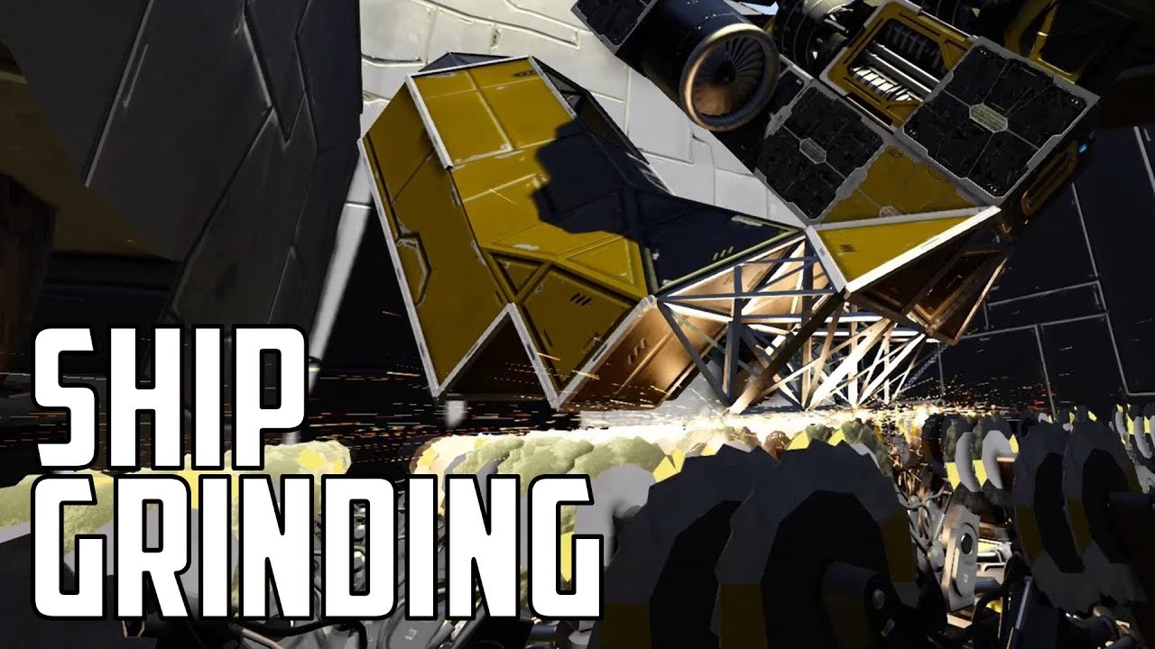 Space Engineers S1E17 'Grinding Pit In Action' YouTube