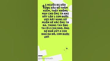 Những câu đố vui hack não 1 | ShareMath  #đốvui  #hacknao  #ShareMath