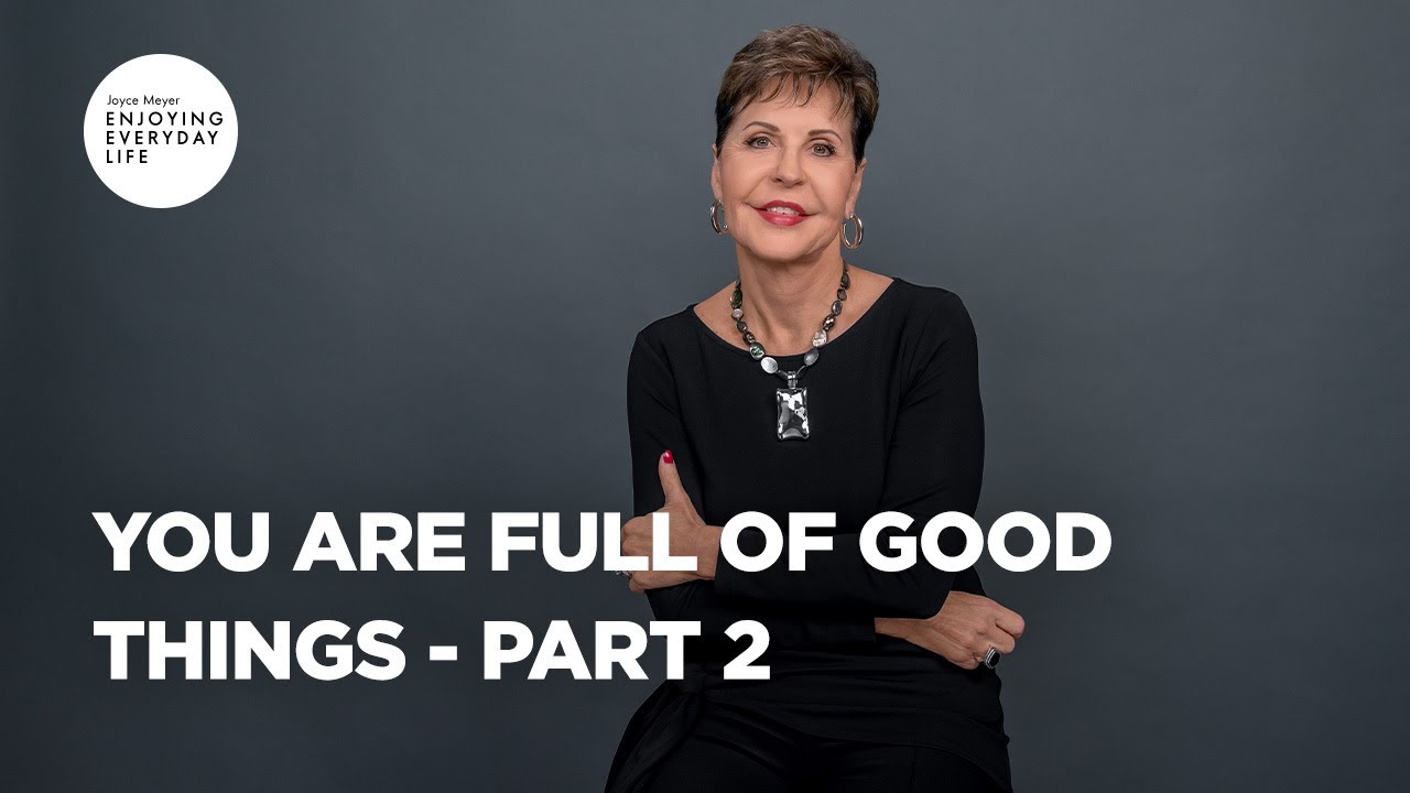 Jealous & Judgmental Attitudes - Pt 2, Joyce Meyer