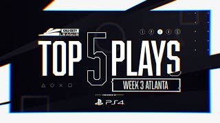 Top 5 Plays Presented by PS4 | Atlanta Home Series