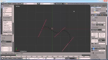 Bezier Curves in Blender