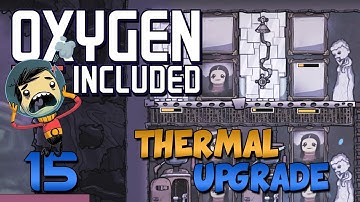 Oxygen Not Included Thermal Upgrade  Ep 15 - Oxygen Not Included Update - Frost Biome - Steam Geyser