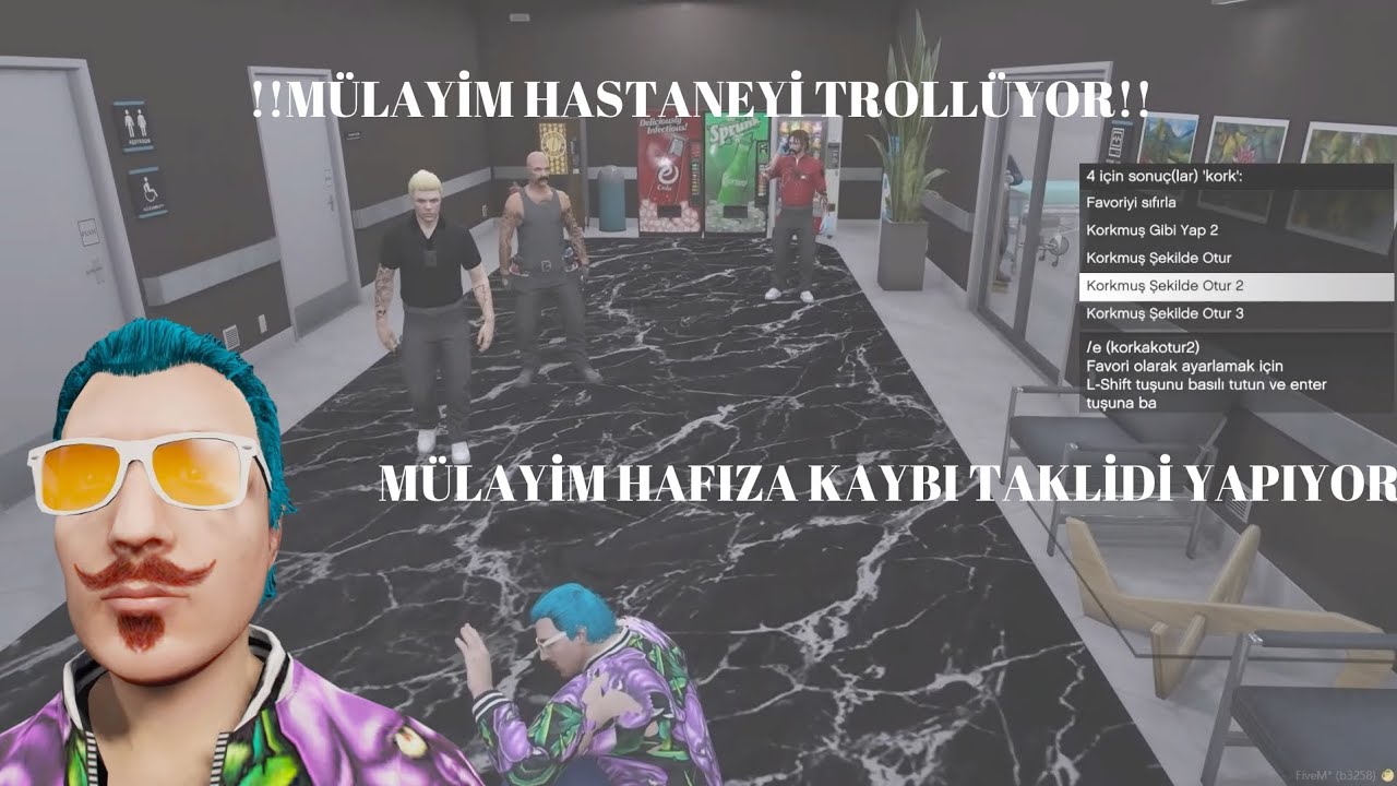 -EightbornV-MÜLAYİM HASTANEYİ TROLLÜYOR!! HAFIZA KAYBI TAKLİDİ YAPIYOR!! BU EĞLENCELİ ANLARI KAÇIRMA