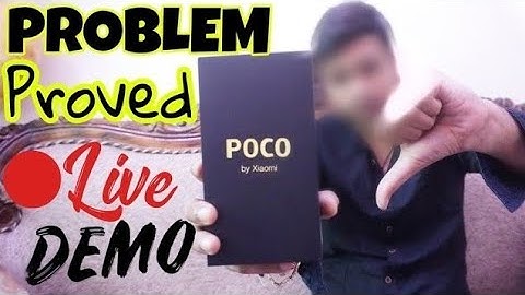 Poco f1 Cons Proved In Live Demo Video | Top Problems In Poco f1 After Update | Cons Of Poco f1
