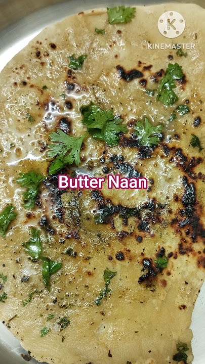 Butter Naan #recipe #naan #garlic #maida #butter 🧈