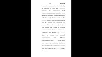 begs 186  Question Paper| June, 2023|  BUSINESS COMMUNICATION| IGNOU