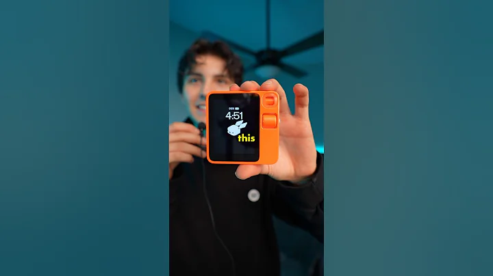 Trying the rabbit r1 👀