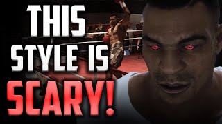 CRAZY ONLINE MATCH AGAINST A SCARY IRON MIKE TYSON GUY!