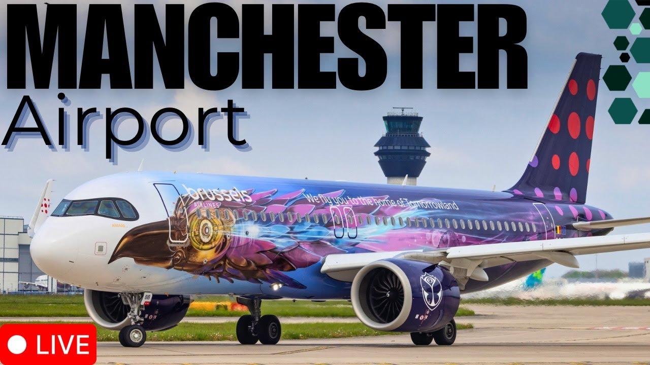 🔴 LIVE Manchester Airport Plane Spotting 🛫