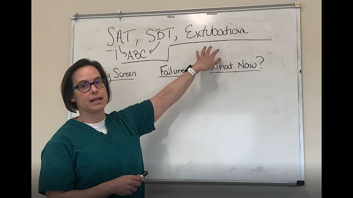 Awakening Trials, Breathing Trials, and Extubation