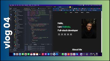 Portfolio Vlog 4 - Developing a personal portfolio website using Next.js